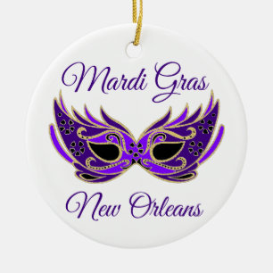 Décoration En Céramique Mardi Gras New Orleans