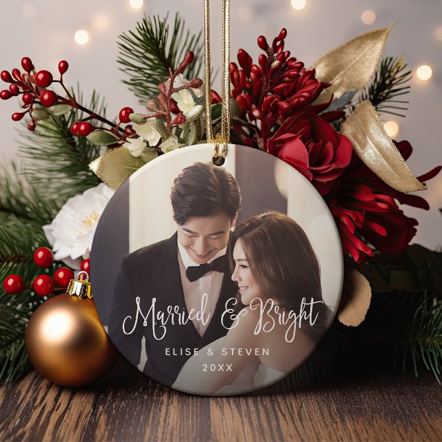 Décoration En Céramique Marié et brillant | Photo Mariage (Créateur téléchargé)