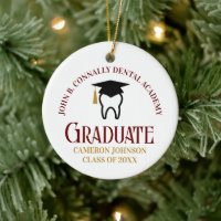 Maroon Dental School Custom Graduation Noël