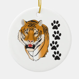 Décoration En Céramique Mascotte de tigre