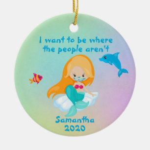 Décoration En Céramique Masque de sirène 2020 Où les gens ne sont pas
