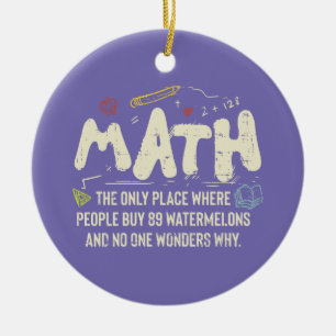 Décoration En Céramique Mathématiques Mathématiques Mathématiques Math Ens