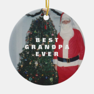 Décoration En Céramique Meilleur grand-père jamais personnalisé