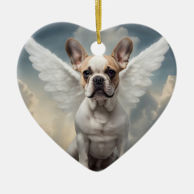 Décoration En Céramique Mémorial de Bulldog (Devant)