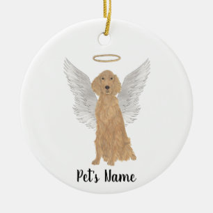 Décoration En Céramique Mémorial de sympathie pour Irish Setter