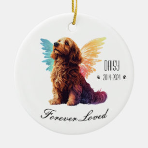Décoration En Céramique Mémorial personnalisé pour chien