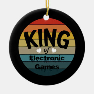 Décoration En Céramique Mens King Of Electronic Games