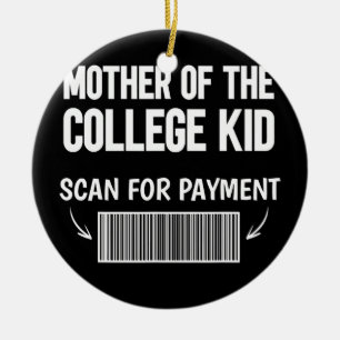Décoration En Céramique Mère de l'enfant de l'université scanner pour la