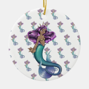 Décoration En Céramique Mermaid Iole