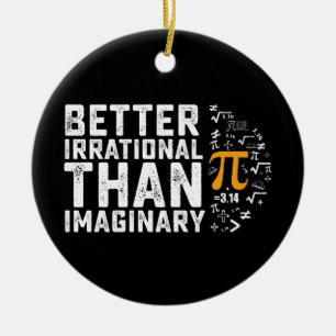 Décoration En Céramique Mieux Irrationnel que Mathématiques Imaginaires de