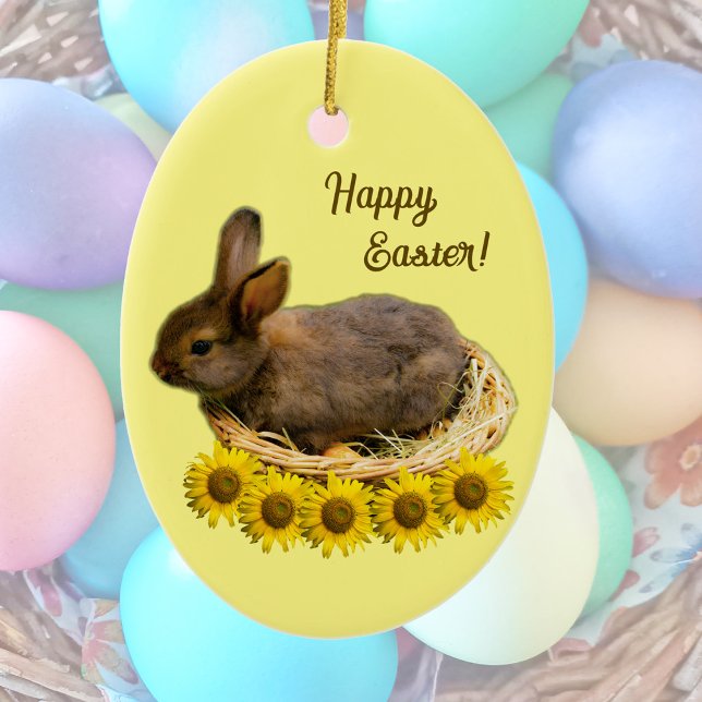 Décoration En Céramique Mignonne lapin bébé - lapin de pâques (Créateur téléchargé)