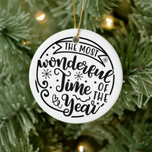 Décoration En Céramique Mignonne Très Merveilleuse période de l'année Noël