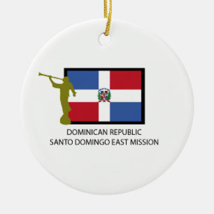 DÉCORATION EN CÉRAMIQUE MISSION EST LDS DE SAINT-DOMINGUE DE LA RÉPUBLIQUE