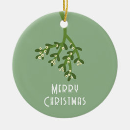 Décoration En Céramique Mistletoe personnalisée