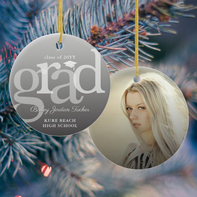 Décoration En Céramique Moderne GRAD Ombre Overlay Graduation (Créateur téléchargé)