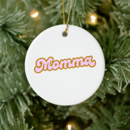 Décoration En Céramique Momma | Pink Cute Maman