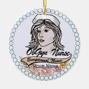 Décoration En Céramique Mon OB GYN Nurse