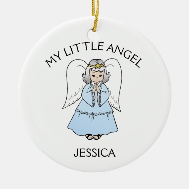 Décoration En Céramique Mon petit ange (Devant)