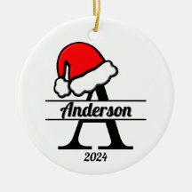 Monogramme de famille A | Double face