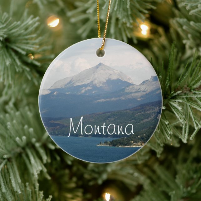 Décoration En Céramique Montana Pittoresque Paysage vacances (Arbre)