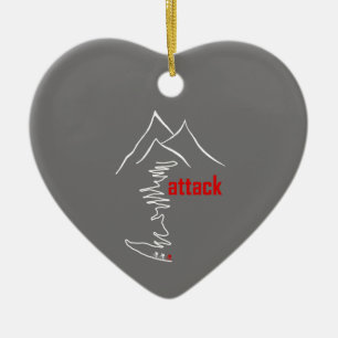 Décoration En Céramique Montée en vélo, Attaque