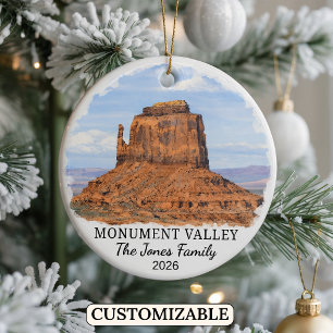 Décoration En Céramique Monument Valley personnalisé Parc tribal navajo
