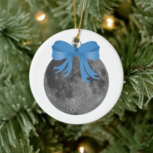 DÉCORATION EN CÉRAMIQUE MOON ORNAMENT (Arbre)