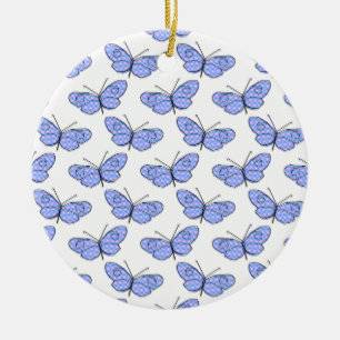 Décoration En Céramique Motif de papillon cosmique