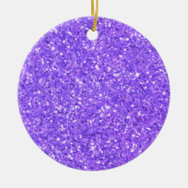 Décoration En Céramique Motif de parties scintillant pétillant violet