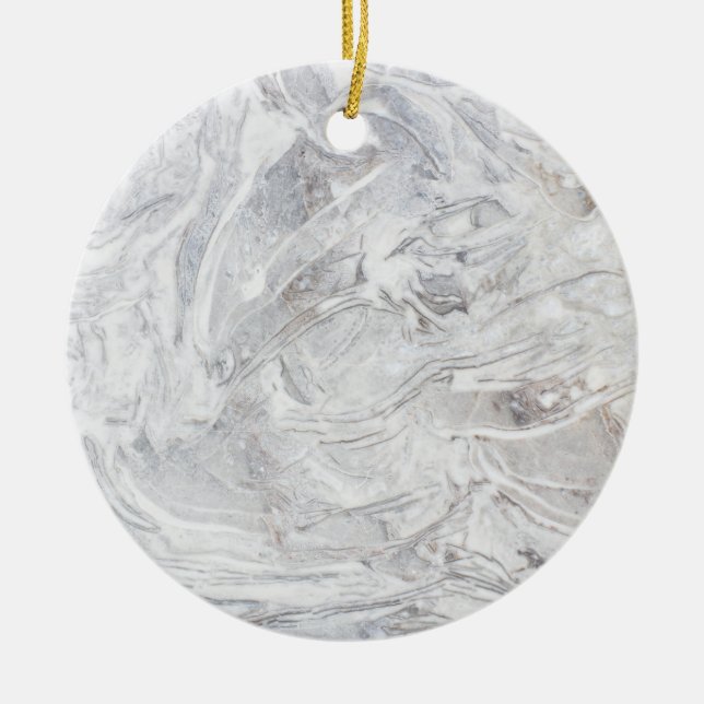 Décoration En Céramique Motif en marbre (Devant)