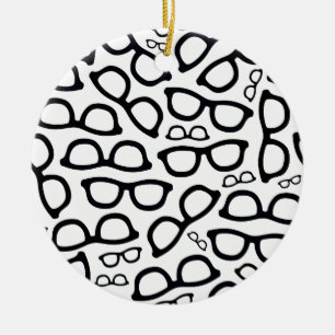 Décoration En Céramique Motif futé en verre