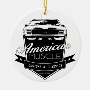 Décoration En Céramique Muscle américain Camaro