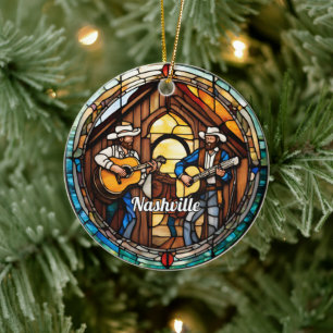 Décoration En Céramique Musique country nashvile