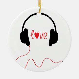 Décoration En Céramique Musique d'amour