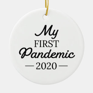Décoration En Céramique My First Pandemic Ornament