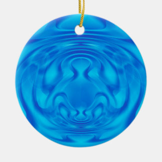 Décoration En Céramique Mystère bleu