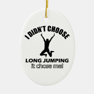 Décoration En Céramique N'a pas choisi le long saut