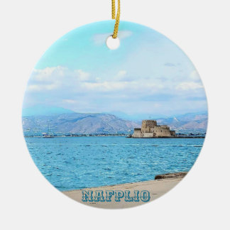 Décoration En Céramique Nafplio Greece Souvenir Ornament
