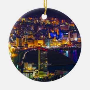 Décoration En Céramique Nagasaki Japon la nuit