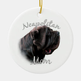 Décoration En Céramique Neapolitain Mastiff Maman 2