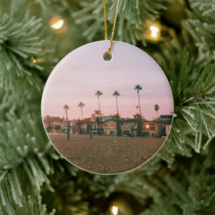 Décoration En Céramique Newport Beach Pastel Sunset