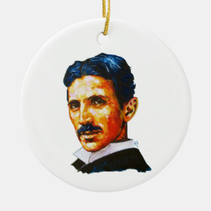 Décoration En Céramique Nikola Tesla