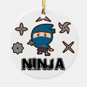 Décoration En Céramique Ninja Boy