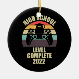 Décoration En Céramique Niveau lycée Complet Gamer Hommes Graduation