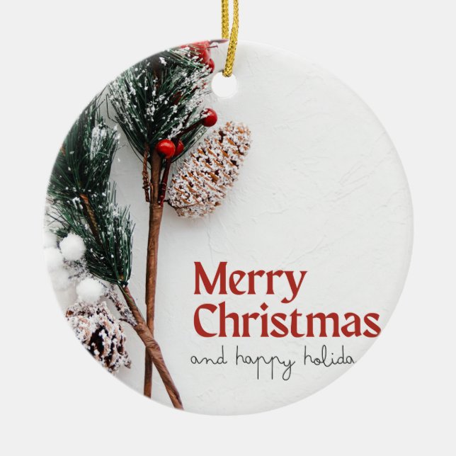 Décoration En Céramique Noël 11 (Devant)