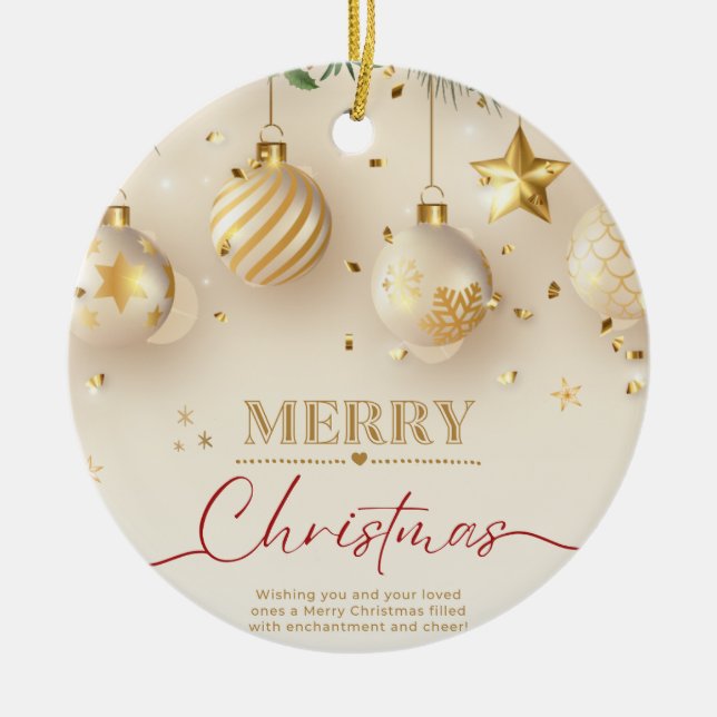 Décoration En Céramique Noël 15 (Devant)