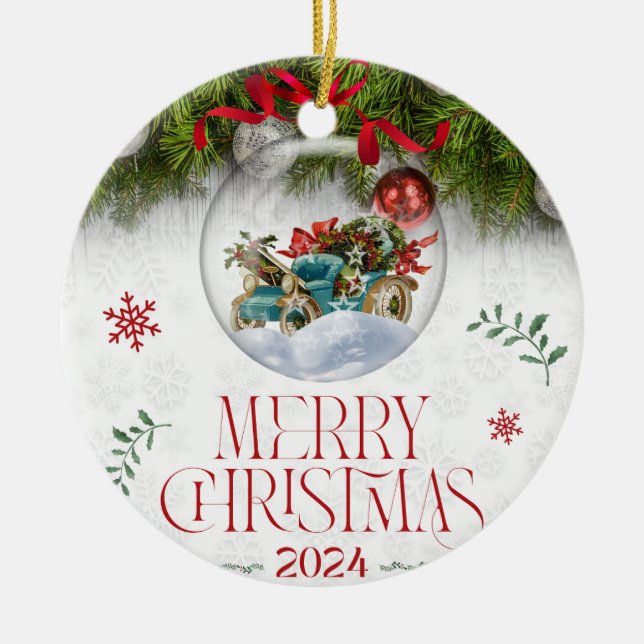 Décoration En Céramique Noël 8 (Devant)