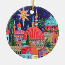Noël dans la ville orientale