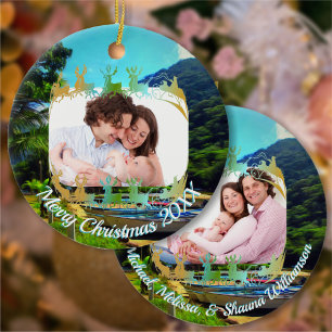 Décoration En Céramique Noël de la rivière Mismaloya 0350