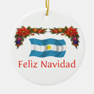 Décoration En Céramique Noël de l'Argentine